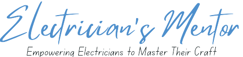 Electrician’s Mentor logo with the tagline “Empowering Electricians to Master Their Craft”